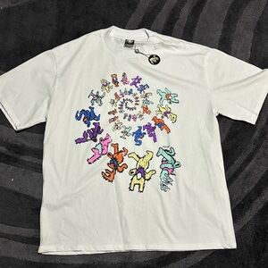 SOLD!!! NWT Hellstar Dancung Bears Patch To Paradise T Shirt